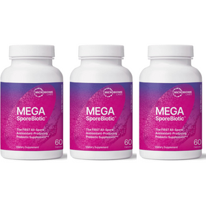 Microbiome Labs MegaSporeBiotic 60 Capsules MB-MEGASPORE 3 PACK