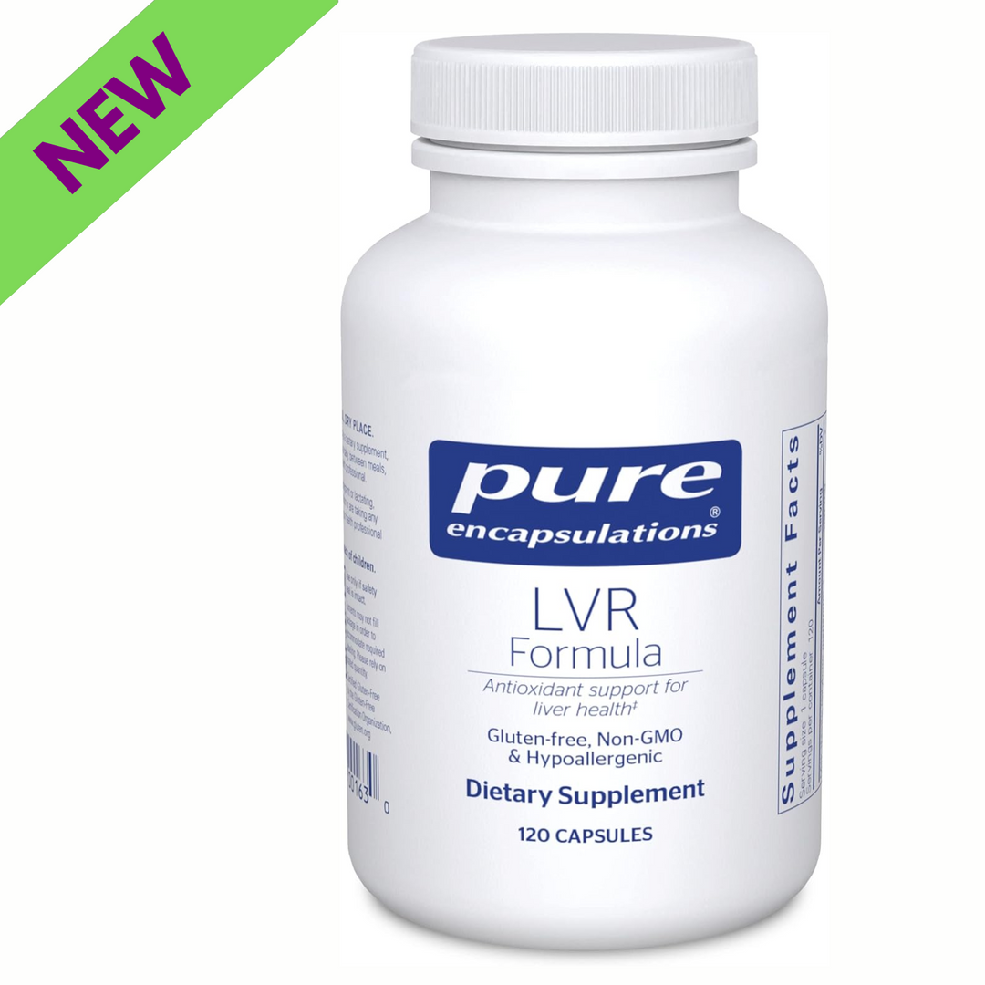 Pure Encapsulations LVR Formula Supplement Supports Liver Health 120 Capsules