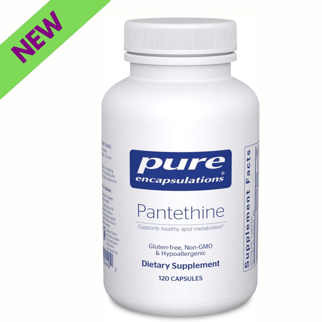 Pure Encapsulations Pantethine 250mg Supports Lipid Metabolism 120 Capsules