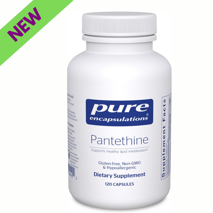 Pure Encapsulations Pantethine 250mg Supports Lipid Metabolism 120 Capsules