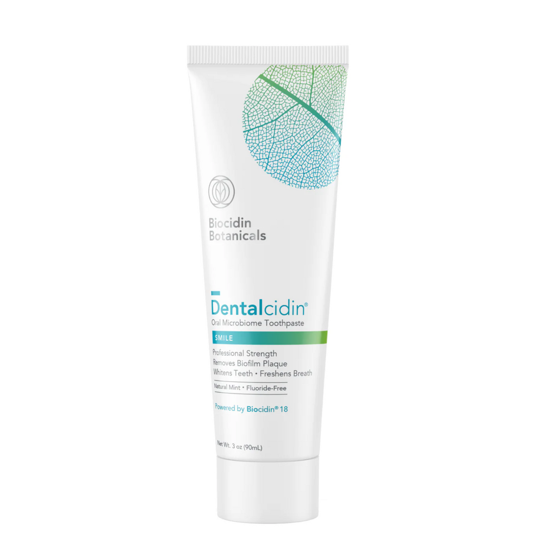 Biocidin Botanical Formulas Dentalcidin Toothpaste Oral Care Mint 3 OZ