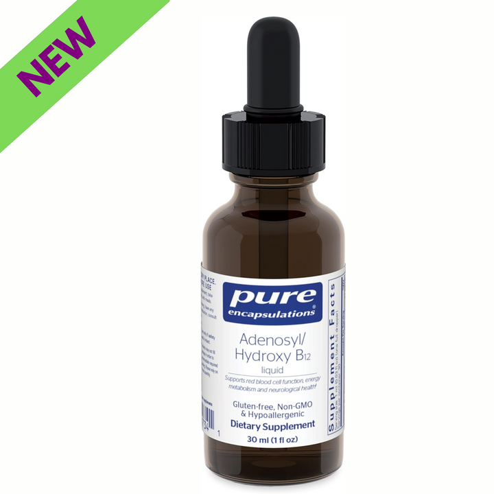 Pure Encapsulations Adenosyl Hydroxy B12 Liquid Supports Brain Function 30 mL