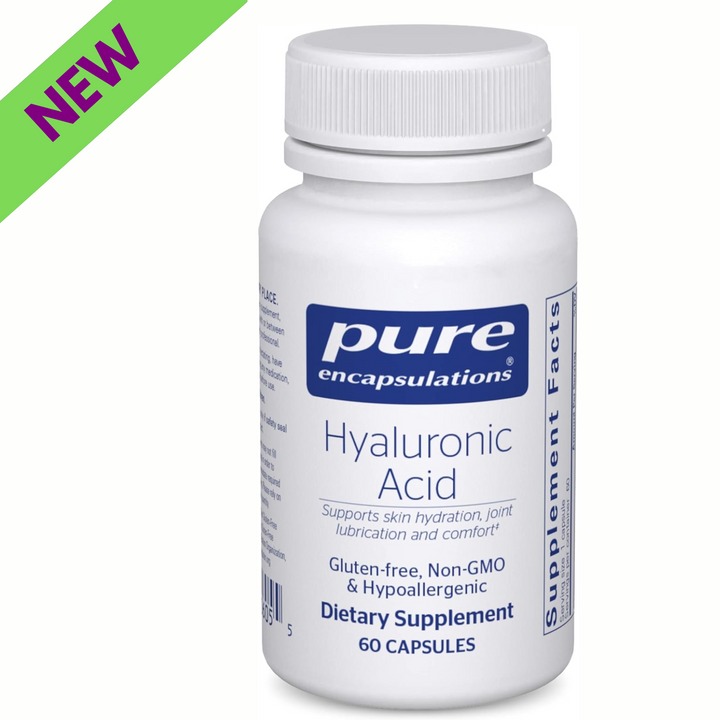 Pure Encapsulations Hyaluronic Acid Supplement Supports Skin and Joints 60 Caps