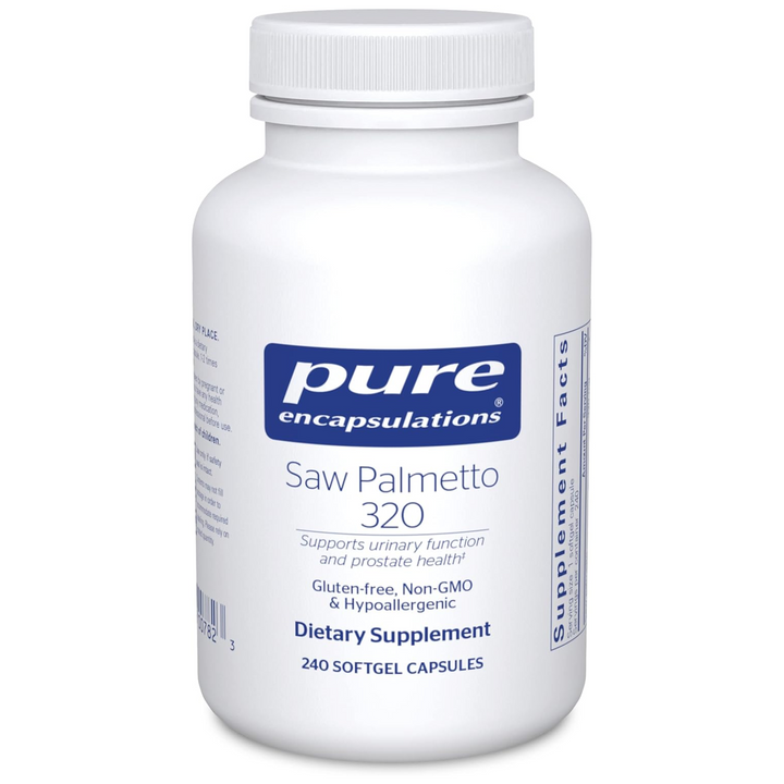 Pure Encapsulations Saw Palmetto 320mg For Metabolism Urinary Support 240 Caps