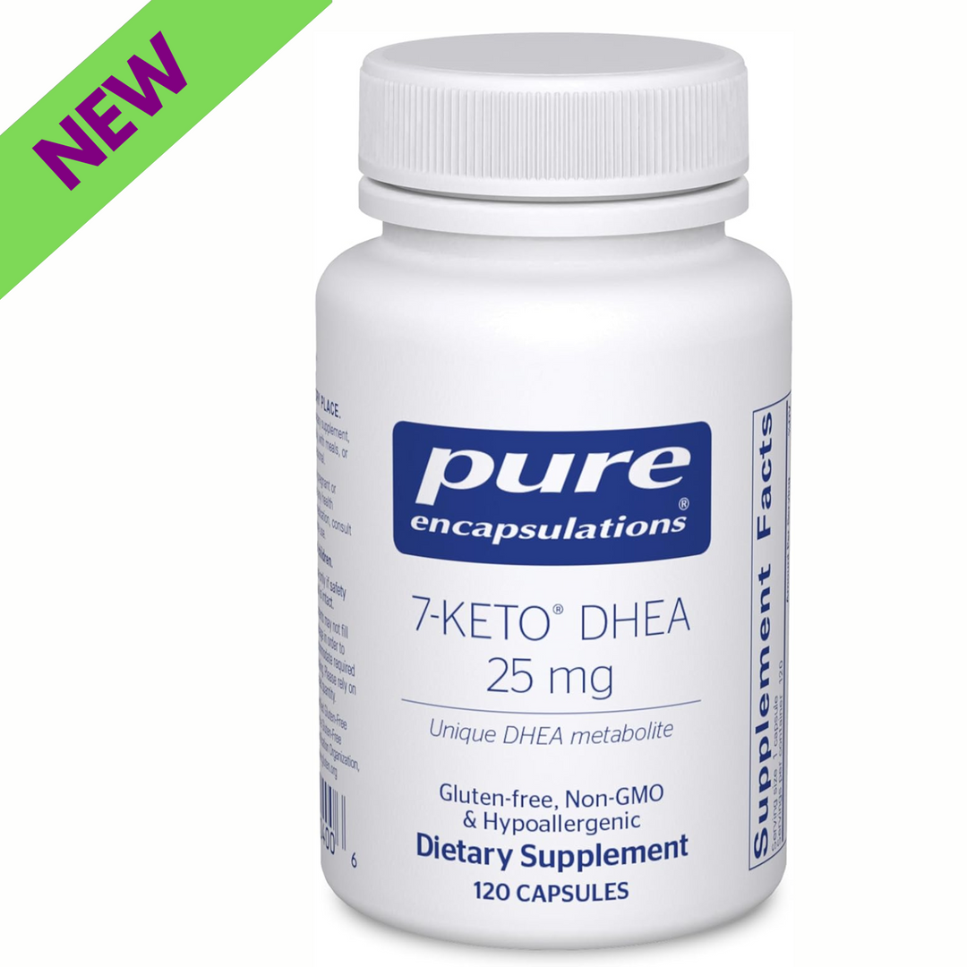Pure Encapsulations 7 Keto DHEA 25Mg Supplement Supports Thermogenesis 120 Caps