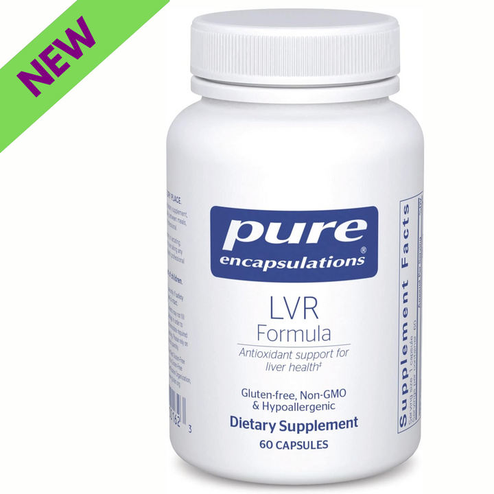 Pure Encapsulations LVR Formula Supplement Supports Liver Health 60 Capsules
