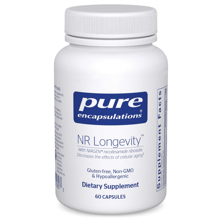Pure Encapsulations NR Longevity NAD Support Healthy Aging 60 Capsules