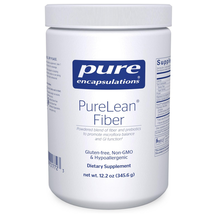 Pure Encapsulations PureLean Fiber Digestive Powder Microflora Balance 12.2 Oz