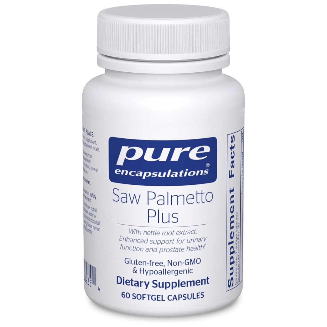 Pure Encapsulations Saw Palmetto Plus Prostate Support Supplement 60 Capsules