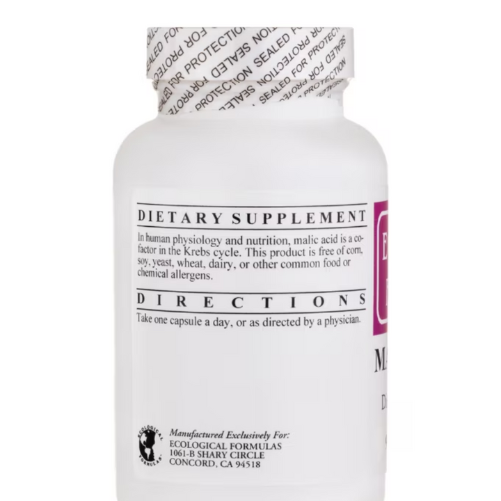 Ecological Formulas C Malicacid Cellular Energy Support 90 Capsules