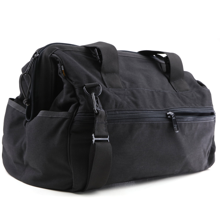 Faraday Cordura Utility Bag large black durable waterproof canvas tank with multiple pockets and strong handles.
