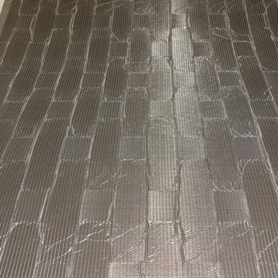 Faraday Cyber FX Low Frequency Barrier 25.5" x 1' EMF Shielding showing textured surface design.