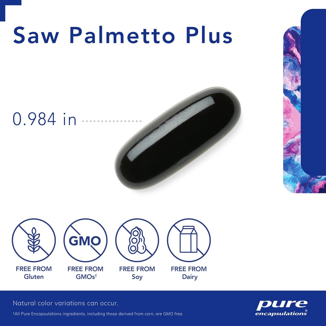 Pure Encapsulations Saw Palmetto Plus Prostate Support Supplement 120 Caps