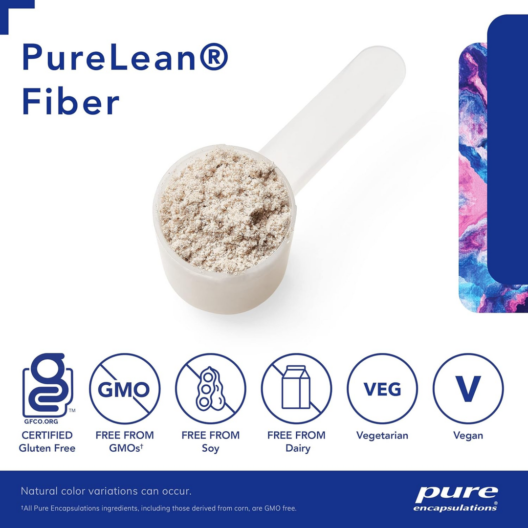 Pure Encapsulations PureLean Fiber Digestive Powder Microflora Balance 12.2 Oz