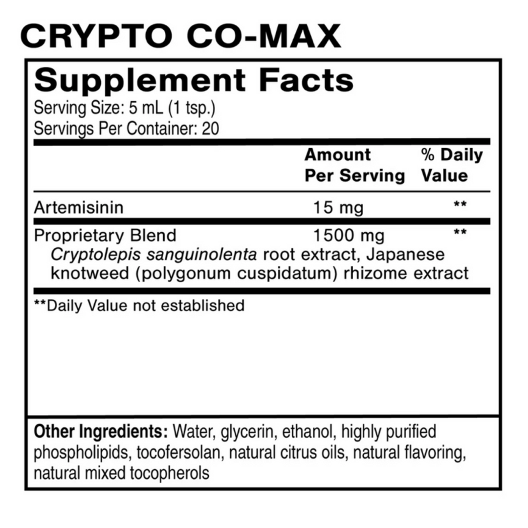 Quicksilver Scientific Crypto Co Max 100mL Microbial Balance Support