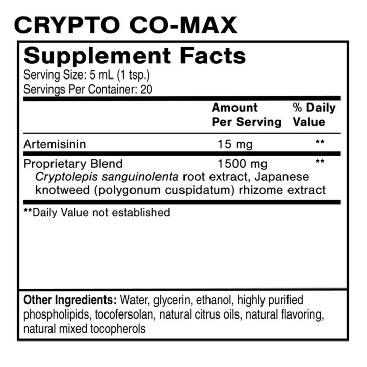 Quicksilver Scientific Crypto Co Max 100mL Microbial Balance Support