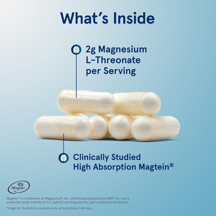 QTY 3 Jarrow MagMind 90 Capsules Supports Cognitive Function and Brain Health