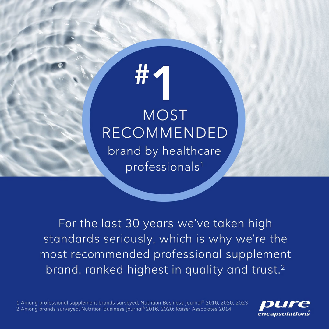 Pure Encapsulations Glucose Support Formula Supplement 120 Capsules
