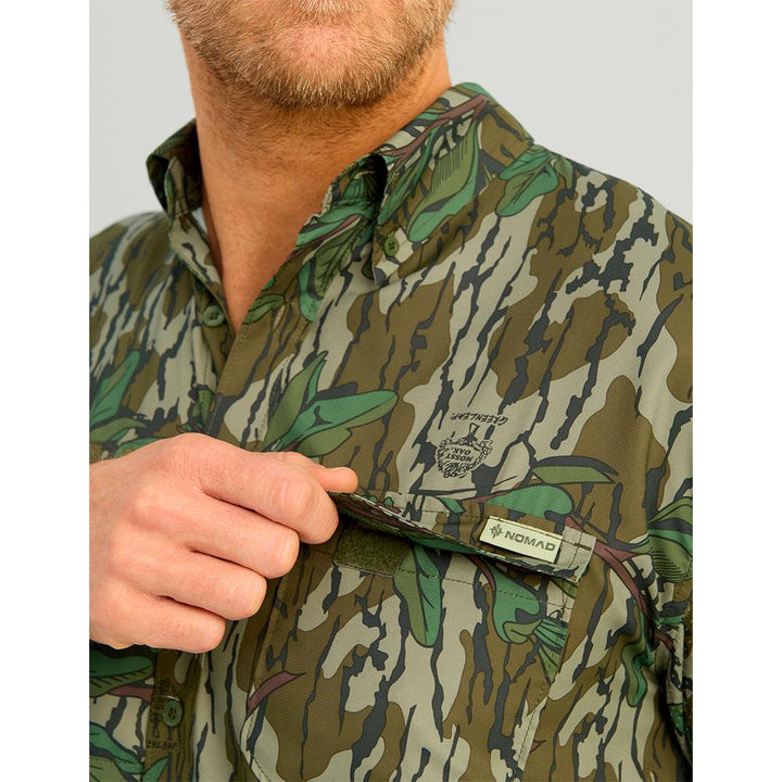 NOMAD AMBUSH CAMO LS MO GREENLEAF XXL