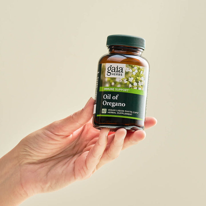 Gaia Herbs Oil of Oregano With Carvacrol and Thymol 60 Vegan Liquid Phyto-Caps
