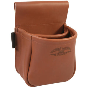 Protektor Model Trap Skeet Bag Durable Brown Leather Lightweight Spacious