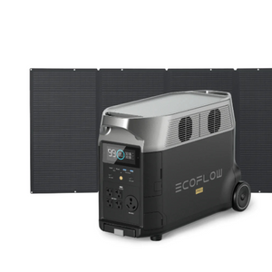 EcoFlow DELTA Pro Portable Power Station + One 400W Portable Solar Panel 2 KIT