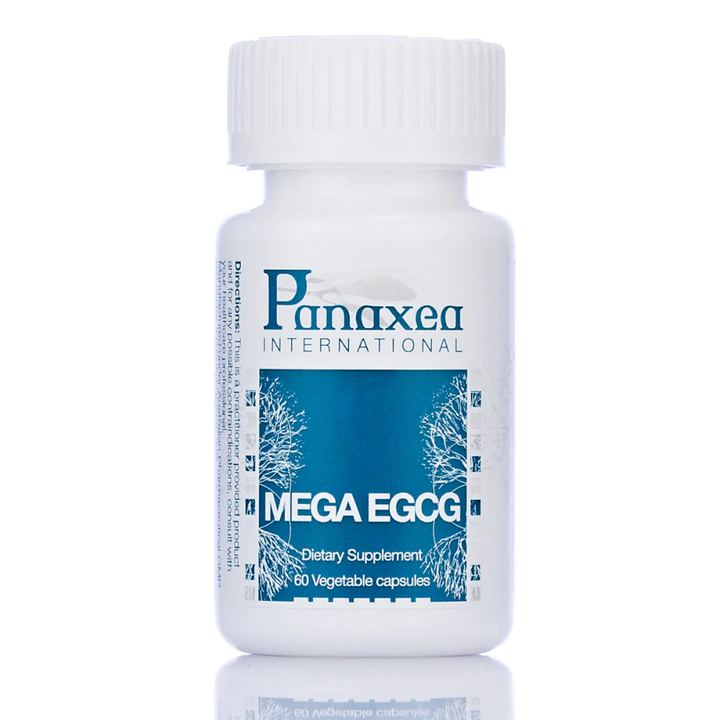 Panaxea Mega EGCG 60 Vegetable Capsules Dietary Supplement 2 PACK