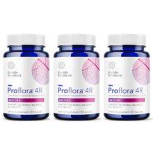 Load image into Gallery viewer, Biocidin Bio-Botanical Research Proflora 4R Spore Based Probiotic 30 Caps 3 PACK
