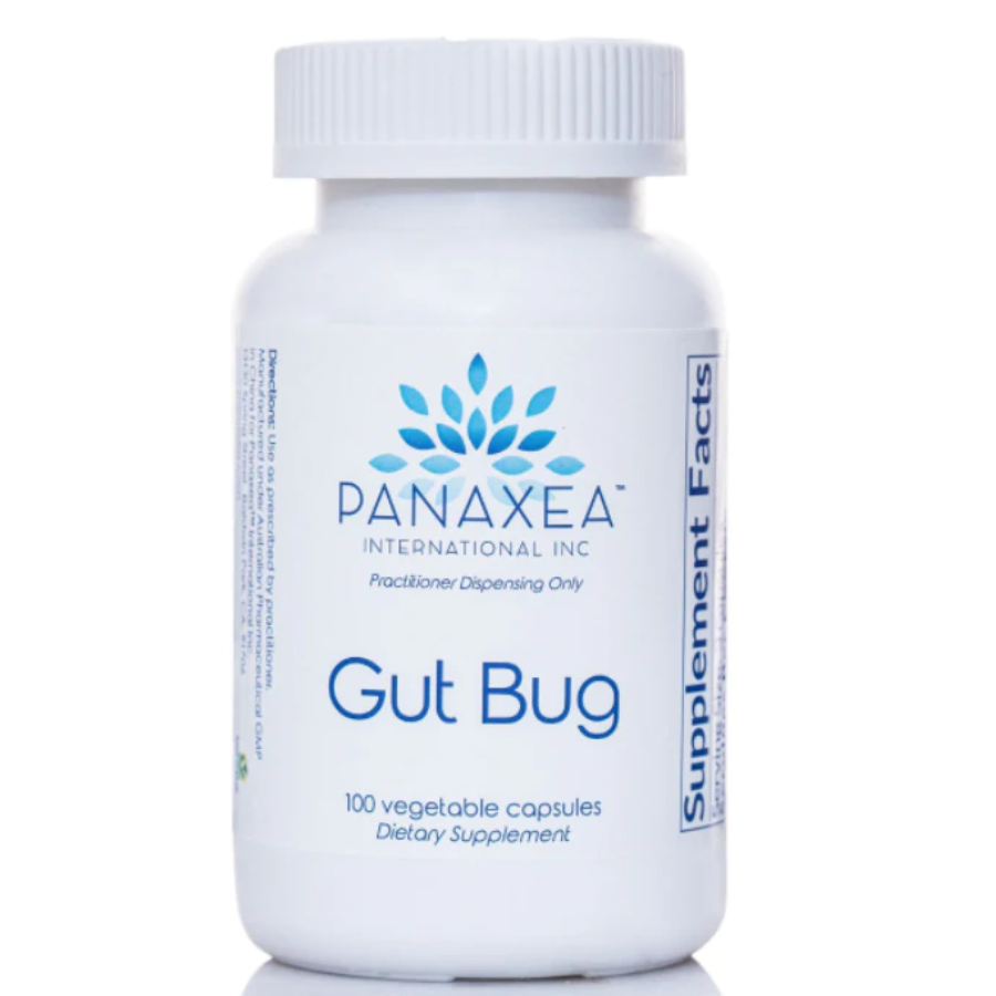 Panaxea GUT BUG 100 x 500 mg Vegetable Capsules Dietary Supplement