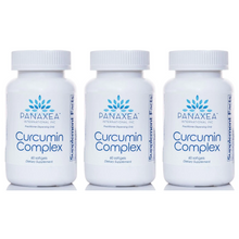 Load image into Gallery viewer, Panaxea Curcumin Complex 60 x 1250mg Softgels Dietary Supplement 3 PACK
