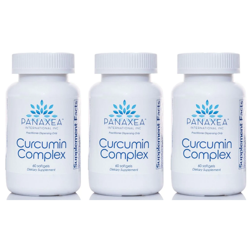 Panaxea Curcumin Complex 60 x 1250mg Softgels Dietary Supplement 3 PACK