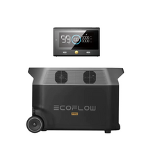 Load image into Gallery viewer, EcoFlow DELTA Pro 3600Wh solar portable power station with remote control.
