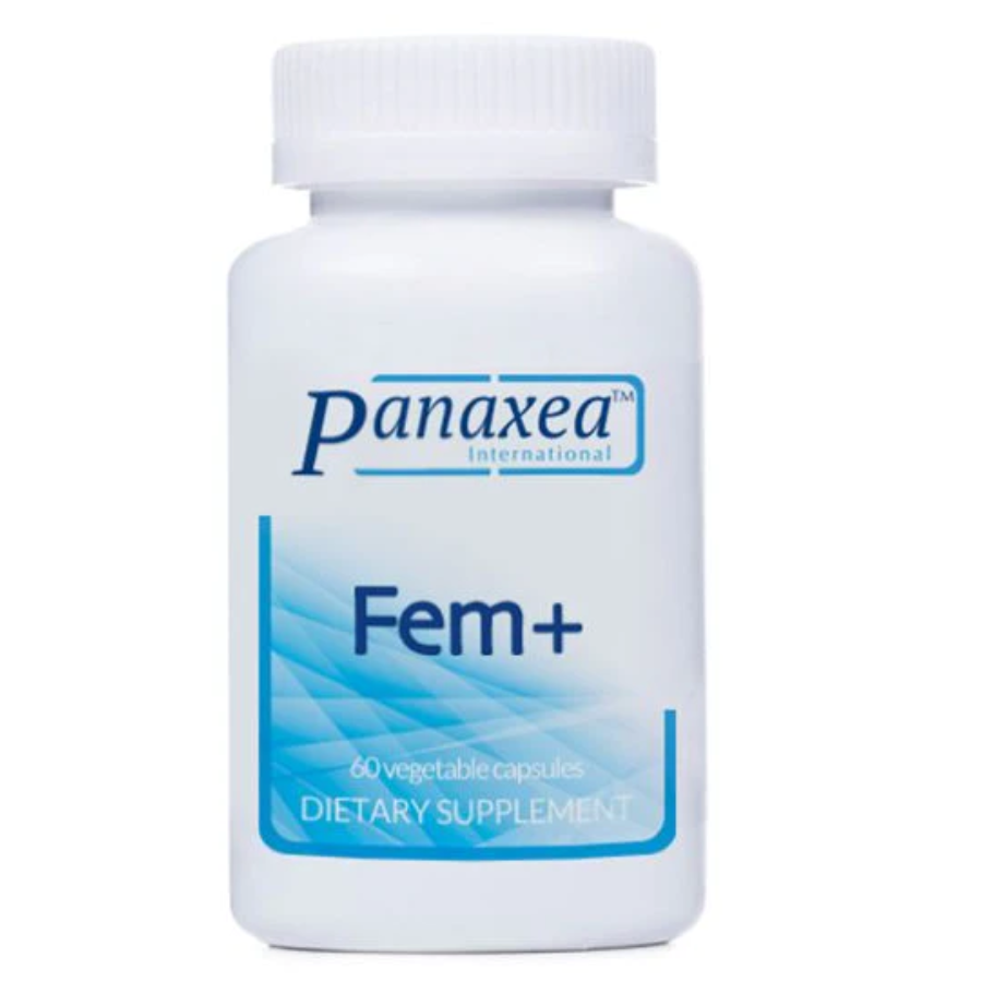 Panaxea Fem+ 60 x 500 mg Vegetable Capsules Dietary Supplement 2 PACK