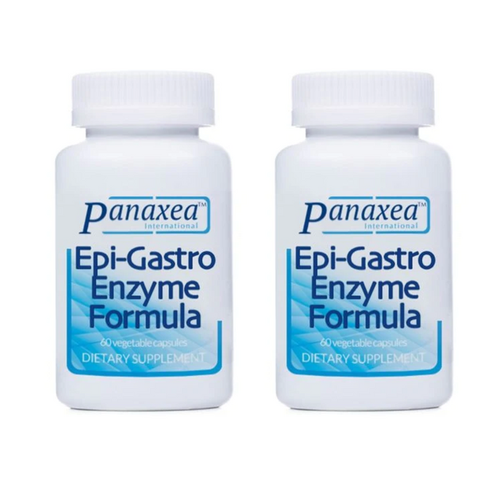 Panaxea EPI-GASTRO ENZIMA 60 cápsulas vegetales de 500 mg (paquete de 3)