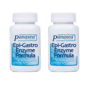 Panaxea EPI-GASTRO ENZYME 60 x 500 mg Vegetable Caps Dietary Supplement 3 PACK