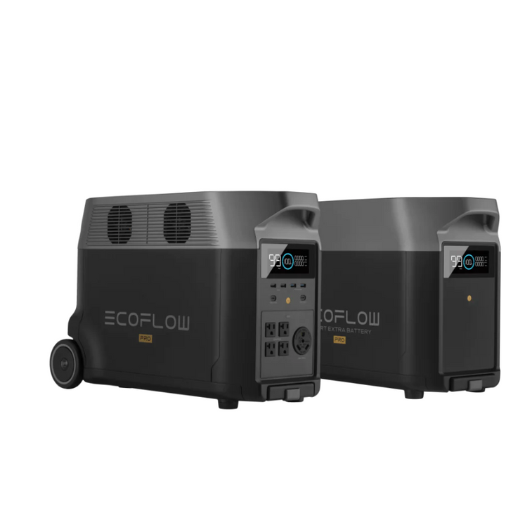 EcoFlow Delta Pro + 2 baterías adicionales: potente solución de respaldo de 7200 W para cualquier necesidad