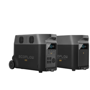 EcoFlow Delta Pro with 2 Delta Pro Extra Batteries Powerful Backup Solution 3KIT