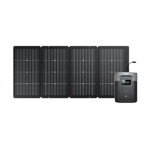 EcoFlow DELTA 2 Max Power Station + One 220W Portable Solar Panel 2 KIT