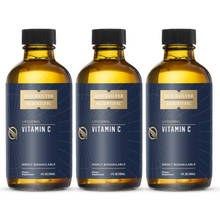 Load image into Gallery viewer, Quicksilver Scientific Vitamin C 4 oz liquid 3 pack bottles
