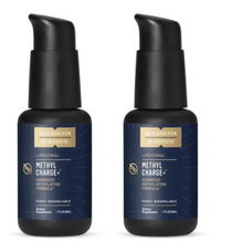 Load image into Gallery viewer, Quicksilver Scientific Methyl Charge+ Methylation Formulation 2-Pack bottles.
