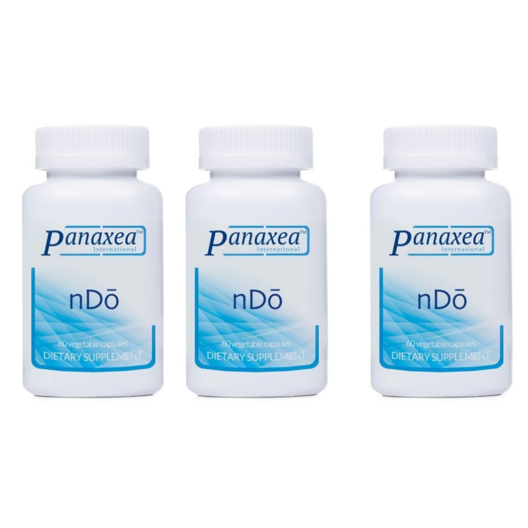 Panaxea nDO 60 x 500 mg Vegetable Caps Dietary Supplement 3 PACK