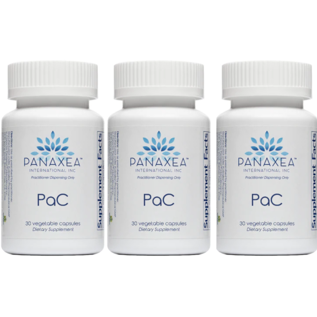 Panaxea PAC 30 Vegetable Caps Dietary Supplement 3 PACK