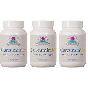 Ayush Herbs Curcumin 97% Herbal Turmeric Supplement 90 x 250mg Capsules 3 PACK