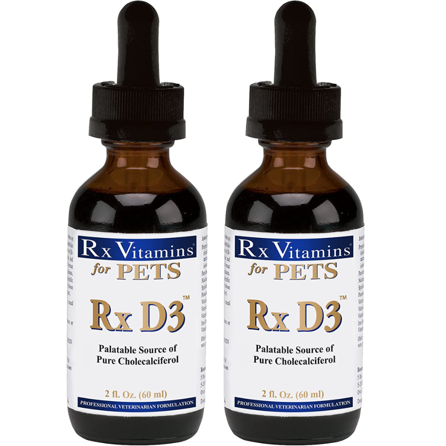 Suplemento líquido de vitamina D3 para mascotas, 2 oz, con aceite de oliva, para perros y gatos