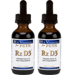 Rx Vitamins For Pets D3 Liquid MTC Oil  2 Ounce