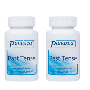 Panaxea Past Tense 60 Vegetable Capsules Dietary Supplement 2 PACK