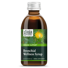 Load image into Gallery viewer, Gaia Herbs Bronchial Wellness Syrup Occasional Sore Throat 5.4 Fl oz 3 PACK
