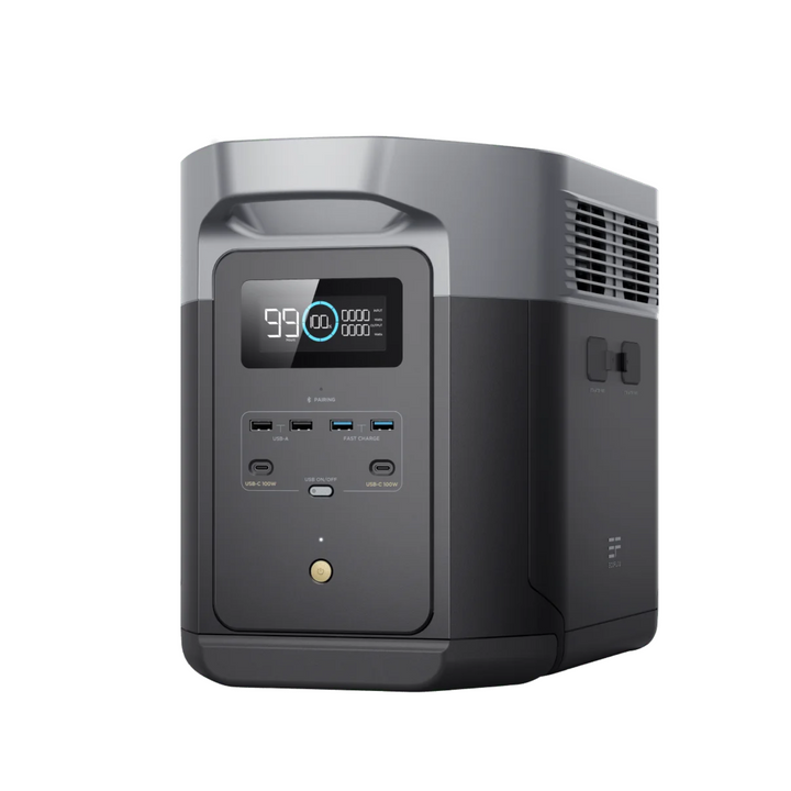 EcoFlow DELTA 2 Max Portable Power Station + One 160W Portable Solar Panel