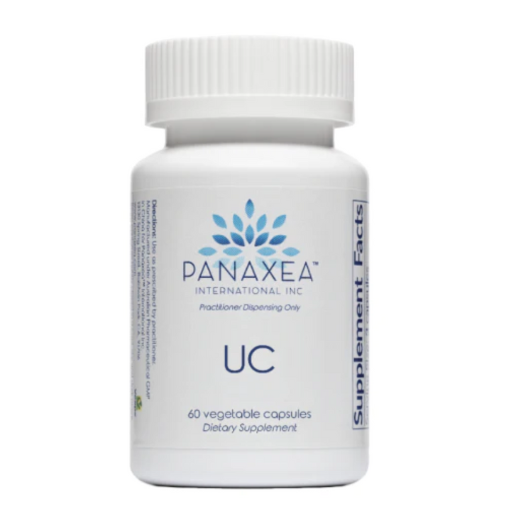Panaxea UC 60 x500 mg Capsules Relieve Digestive Discomfort Dietary Supplement