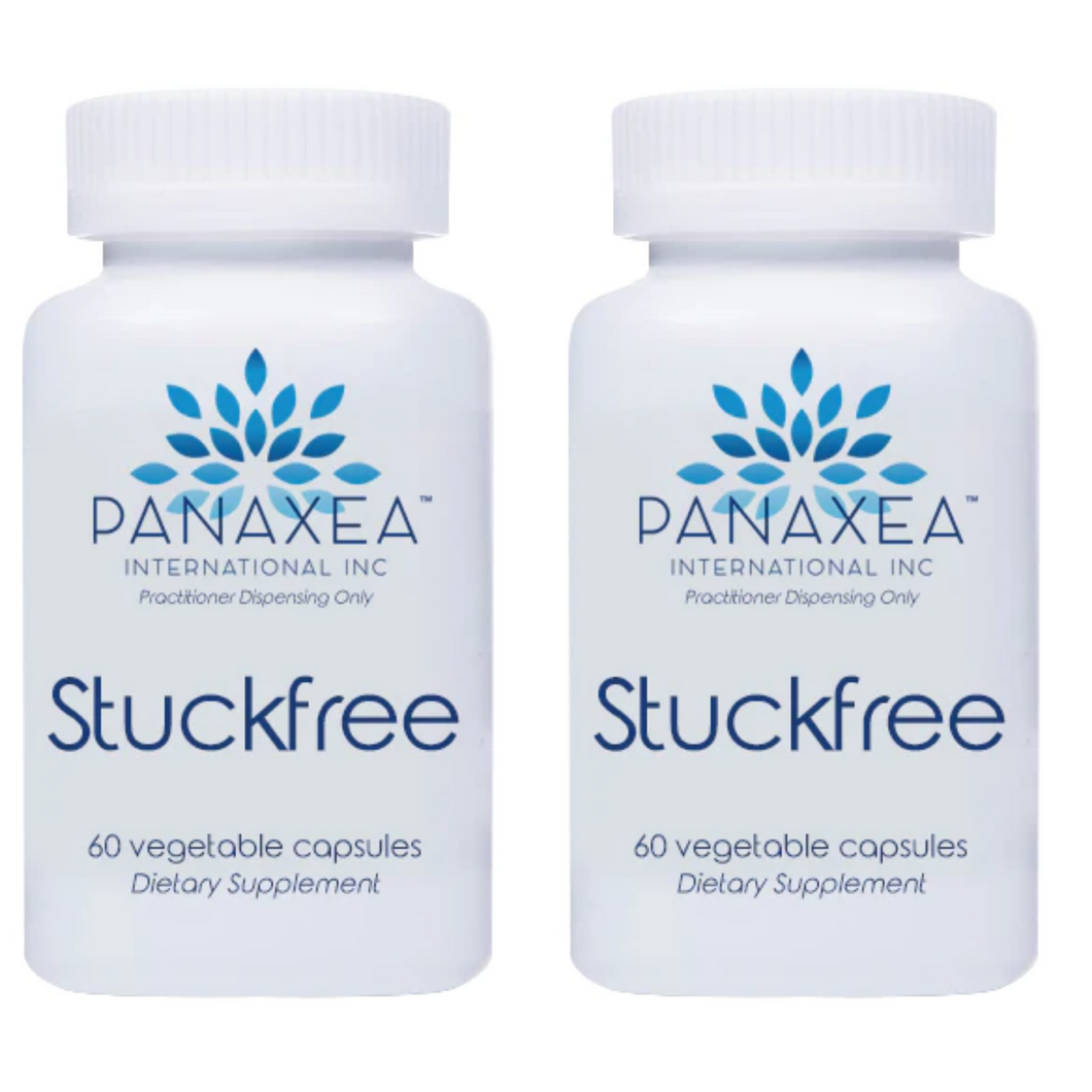 Panaxea Stuckfree 60 Vegetable Capsules Dietary Supplement 2 PACK